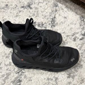 On Running Kid's Black Running Shoes